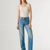 Jeans a vita alta e vestibilità dritta – Robyn