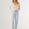 Jeans a vita alta e vestibilità dritta – Robyn