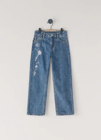 Jeans a vita alta e vestibilità dritta – Robyne