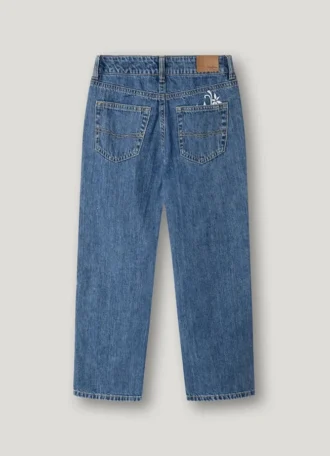 Jeans a vita alta e vestibilità dritta – Robyne