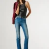 Jeans a vita alta e zampa – Dion