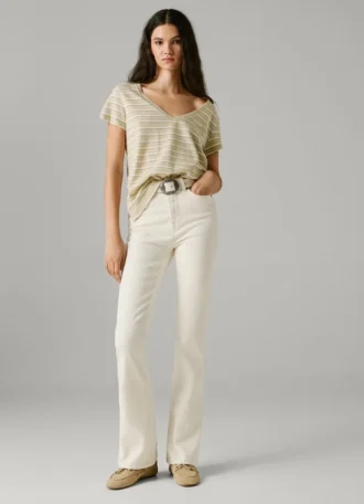 Jeans a vita alta e zampa – Dion