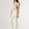 Jeans a vita alta e zampa – Dion