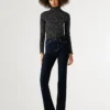 Jeans a vita alta e zampa – Dion