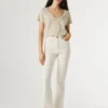 Jeans a vita alta e zampa – Dion
