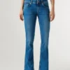 Jeans a vita bassa e gamba svasata – Pimlico