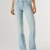 Jeans a vita bassa e gamba svasata – Pimlico
