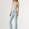 Jeans a vita bassa e gamba svasata – Pimlico