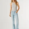 Jeans a vita bassa e gamba svasata – Pimlico