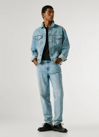 Jeans a vita bassa e vestibilità affusolata – Camden
