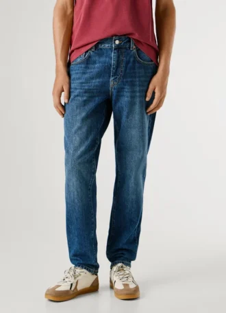 Jeans a vita bassa e vestibilità affusolata – Camden