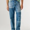 Jeans a vita bassa e vestibilità ampia – Helix Jeans a vita bassa e vestibilità ampia – Helix