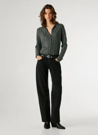 Jeans a vita bassa e vestibilità ampia – Nicky