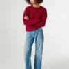 Jeans a vita bassa e vestibilità ampia – Nicky