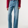 Jeans a vita bassa e vestibilità ampia – Nicky