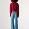 Jeans a vita bassa e vestibilità ampia – Nicky