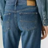 Jeans a vita bassa e vestibilità ampia – Nicky