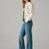 Jeans a vita bassa e vestibilità dritta – Venus