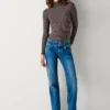 Jeans a vita bassa e vestibilità dritta – Venus