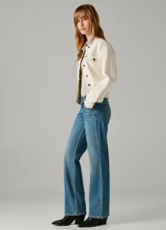 Jeans a vita bassa e vestibilità dritta – Venus