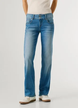Jeans a vita bassa e vestibilità dritta – Venus