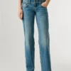 Jeans a vita bassa e vestibilità dritta – Venus