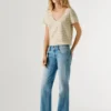 Jeans a vita bassa e vestibilità dritta – Venus