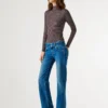 Jeans a vita bassa e vestibilità dritta – Venus