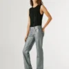 Jeans a vita bassa e vestibilità dritta – Venus