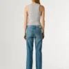 Jeans a vita bassa e vestibilità dritta – Venus