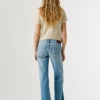 Jeans a vita bassa e vestibilità dritta – Venus