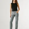Jeans a vita bassa e vestibilità dritta – Venus