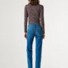Jeans a vita bassa e vestibilità dritta – Venus