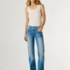 Jeans a vita bassa e vestibilità dritta – Venus