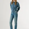 Jeans a vita bassa e vestibilità slim – Iconic Brooke