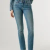 Jeans a vita bassa e vestibilità slim – Iconic Brooke