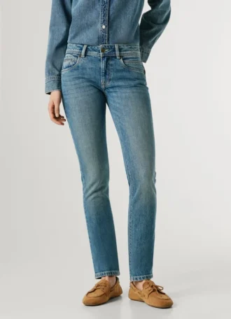 Jeans a vita bassa e vestibilità slim – Iconic Brooke