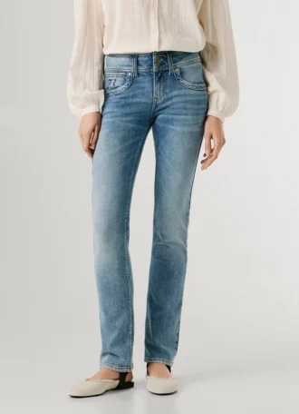 Jeans a vita bassa e vestibilità slim – Venus