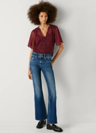 Jeans a vita media e gamba svasata – Venus