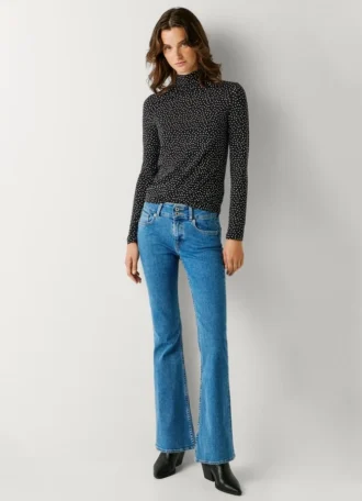 Jeans a vita media e gamba svasata – Venus