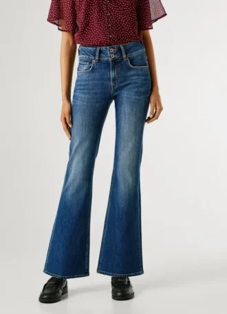 Jeans a vita media e gamba svasata – Venus