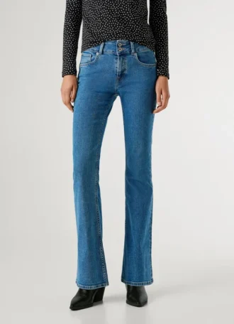 Jeans a vita media e gamba svasata – Venus