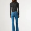 Jeans a vita media e gamba svasata – Venus Jeans a vita media e gamba svasata – Venus