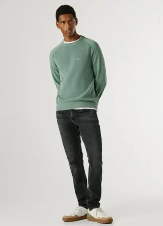 Jeans a vita media e vestibilità affusolata – Spike