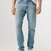 Jeans a vita media e vestibilità affusolata – Spike
