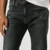 Jeans a vita media e vestibilità affusolata – Spike