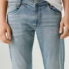 Jeans a vita media e vestibilità affusolata – Spike