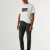 Jeans a vita media e vestibilità affusolata – Spike