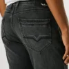 Jeans a vita media e vestibilità affusolata – Spike