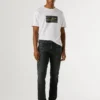 Jeans a vita media e vestibilità affusolata – Spike
